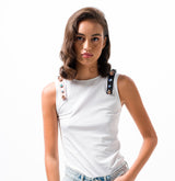 WHITE TANK TOP