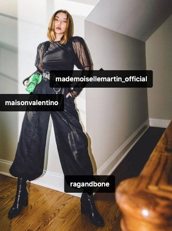 JESSICA WANG WEARING OUR TANK & TINGUELY SLEEVES