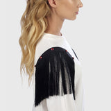 BLACK FRINGES