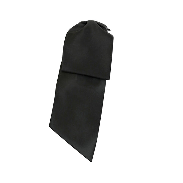 ROTELLA Black Satin Bow Shoulder Accessory